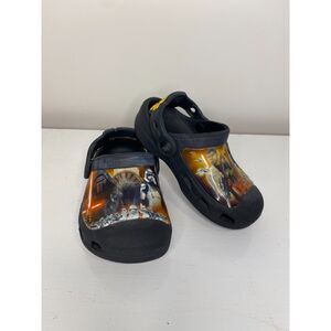 Crocs Toddler 8/9 Star Wars Sandals Slip-On Clog Black
